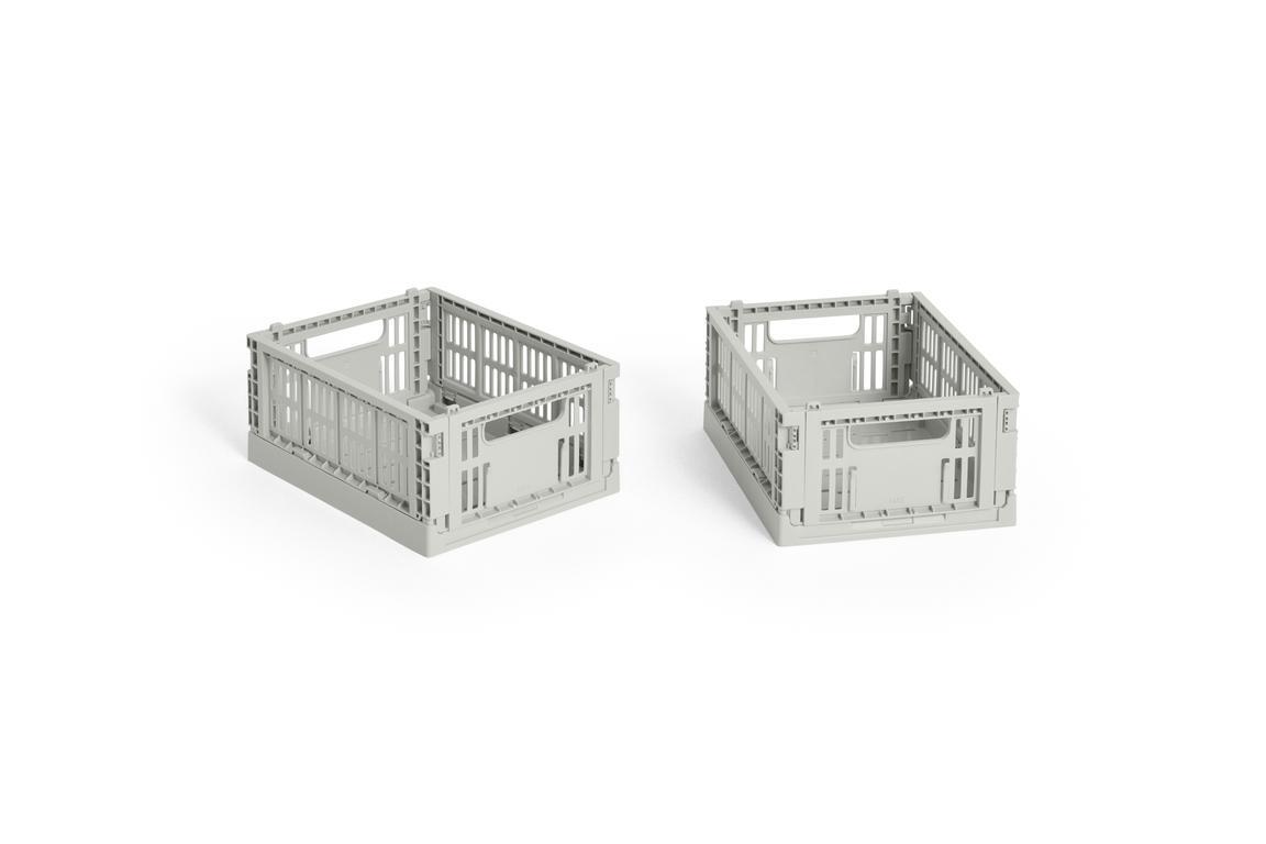 Colour Crate Mini kasse, 2 stk - Grey